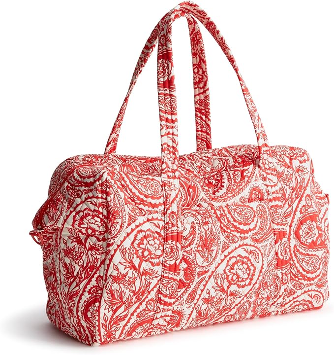 Vera Bradley Women's Miramar Weekender Travel Bag - Premium Cotton