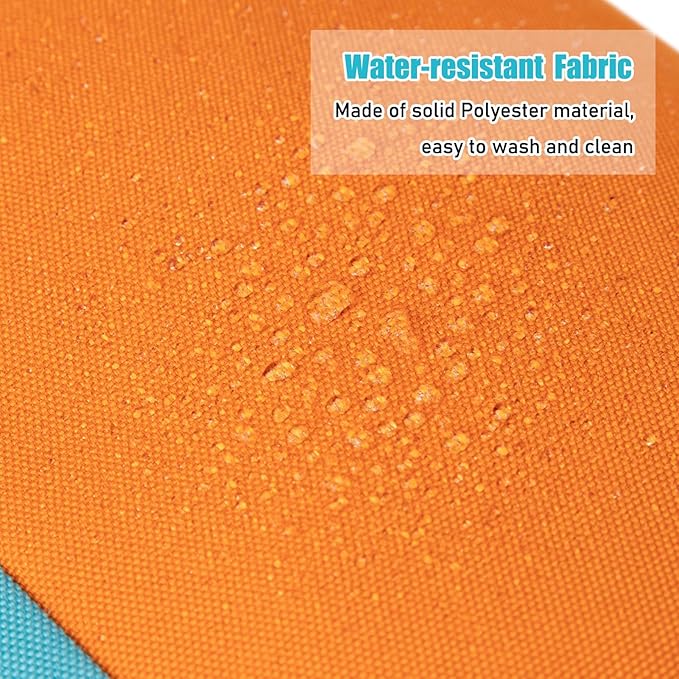 HawLander Kids Duffle Bag for Boys or Girls, Fit Sports Practice, or Overnight Travel Weekend (Orange)