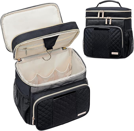 Large Toiletry Bag for Women Men,Bathroom Bag,Water Resistant Shower Bag,Makeup Bag,Portable Shower Caddy for College Dorm,Hanging Travel Toiletry Bag with Transparent Waterproof Phone Pocket