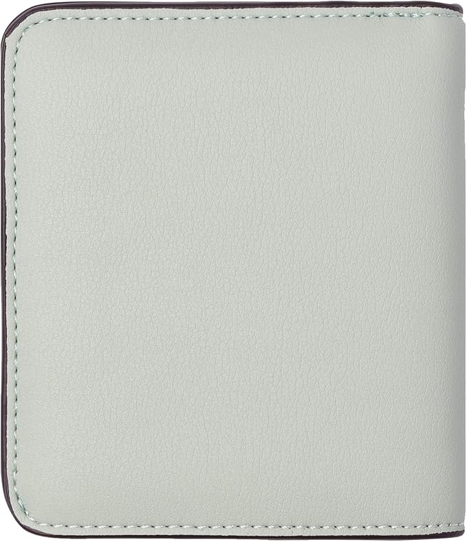 Toughergun Women’s Small Slim Leather Wallet with RFID Protection, Compact Bifold Mini Purse with Clear ID Window