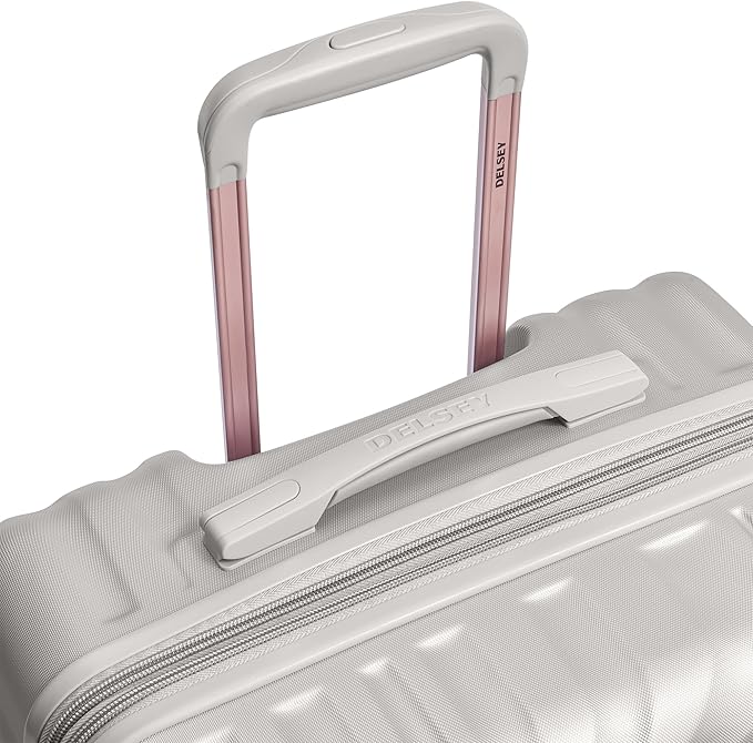 DELSEY PARIS Alexis Lightweight Luggage 2-Piece Set (21"/25"), Expandable Spinner Double Wheel Hardshell Suitcases with TSA Lock