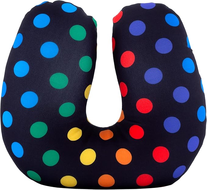 Travelers Club 5 Piece Kids' Luggage Set, Black Polkadot