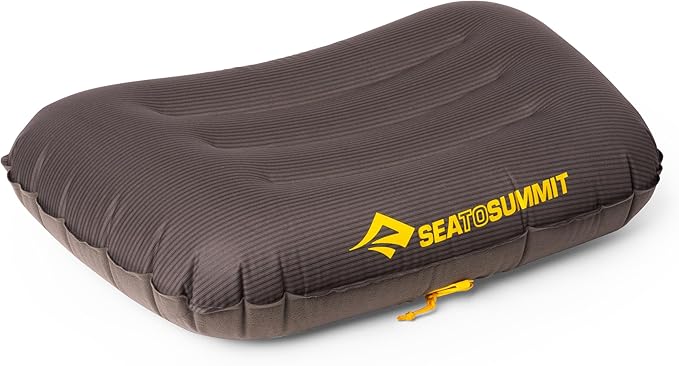 Sea to Summit Aeros Ultralight Inflatable Camping and Travel Pillow, Large, Beluga