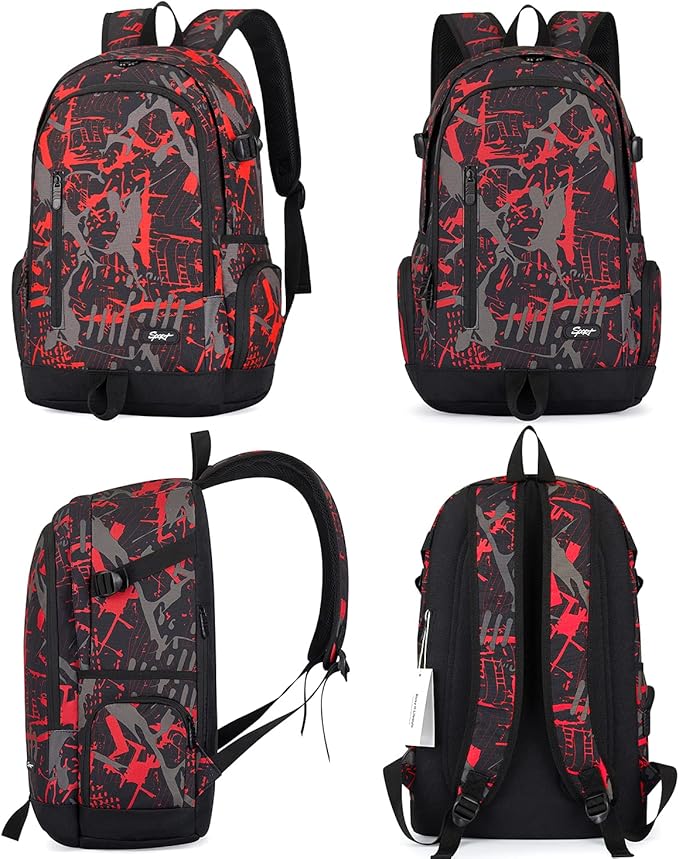 rickyh style School Backpack Travel Bag for Men & Women Lightweight College Back Pack with Laptop Compartmen