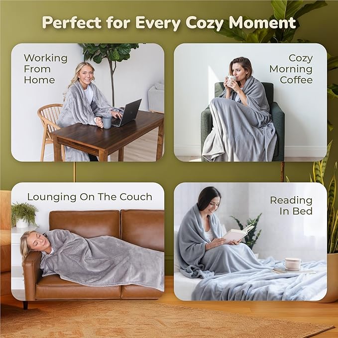Wearable Blankets for Women, Adult Wearable Blanket Men, Mother's Day Gifts for Her, Wife Birthday Gift Ideas