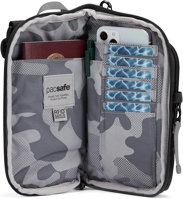 Pacsafe Unisex Pacsafe Go Anti Theft Tech Crossbody
