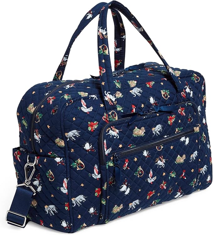 Vera Bradley womens Cotton Weekender Travel Bag