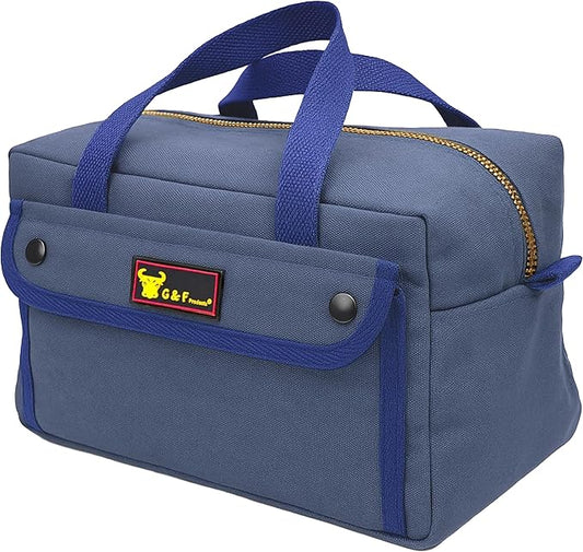 Waxed Canvas All Purpose Military Style Duffle Bag, Water-Resistant, Adjustable Strap, Fully Lined, Double Zipper Closure, heavy Duty, Olive Green