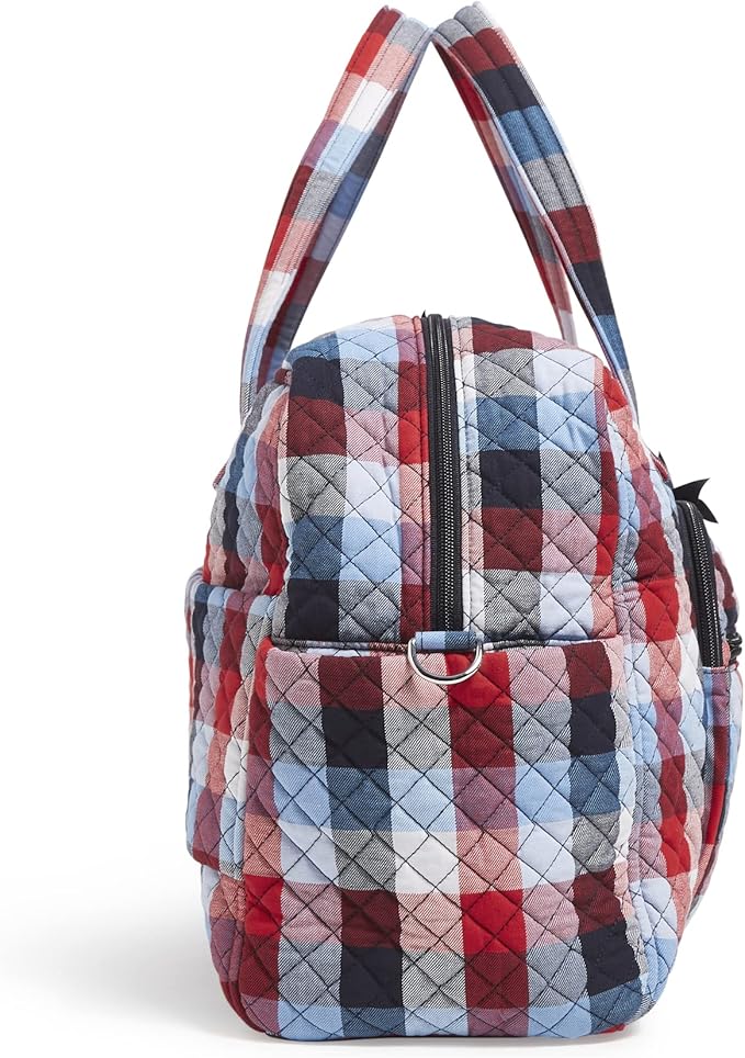 Vera Bradley womens Cotton Weekender Travel Bag