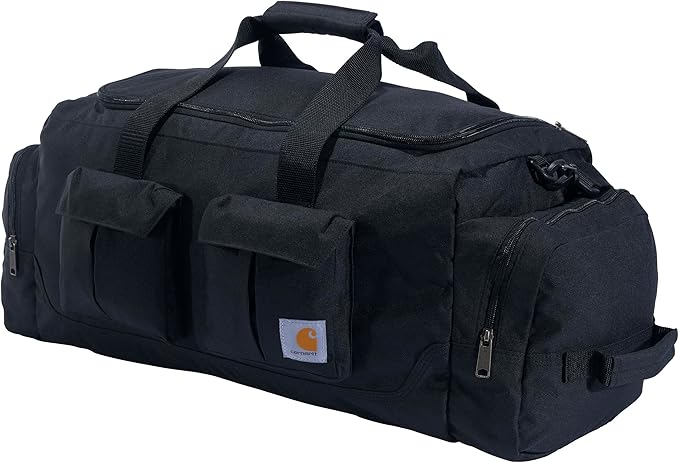 Carhartt 40L Utility Duffel, Heavy-Duty Gear Bag for Jobsite, Gym, & Travel, Duffel Bag