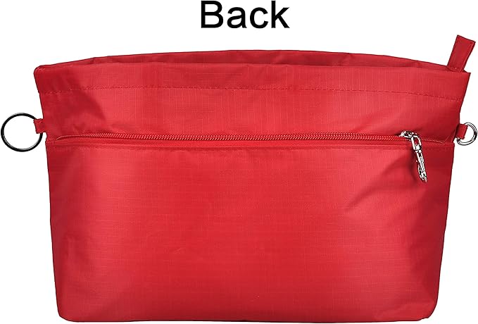 Vercord Handbag Purse Tote Pocketbook Organizer Insert Zipper Closure 11 Pockets 3 Sizes Many Colors