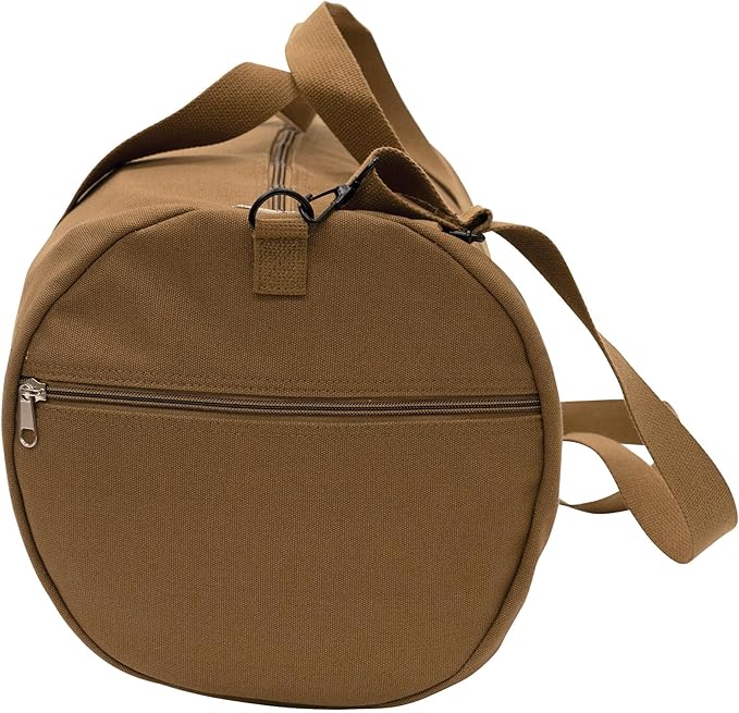 Rothco Heavy-Duty Canvas Shoulder Duffle Bag - Rugged Travel Gym Gear Equipment Bag