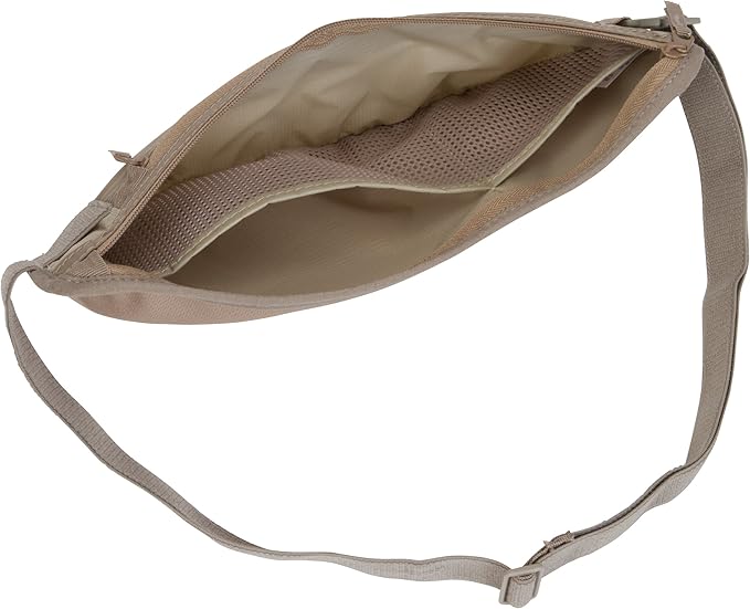 Eagle Creek Undercover Hidden Pocket - Travel Money Belt Deluxe for Men and Women, Khaki_DLX