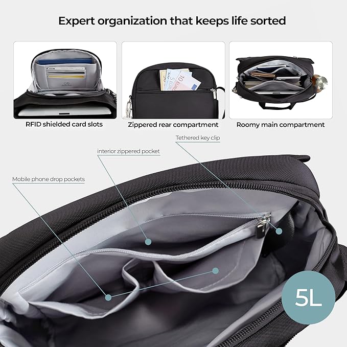 Travelon Anti-Theft Classic Medium Tour Bag