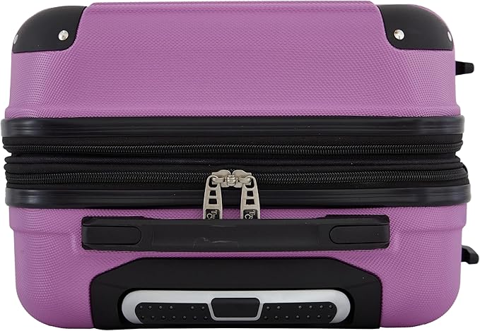 Travelers Club Phoenix Luggage, Mulberry, 22-Inch Carry-On