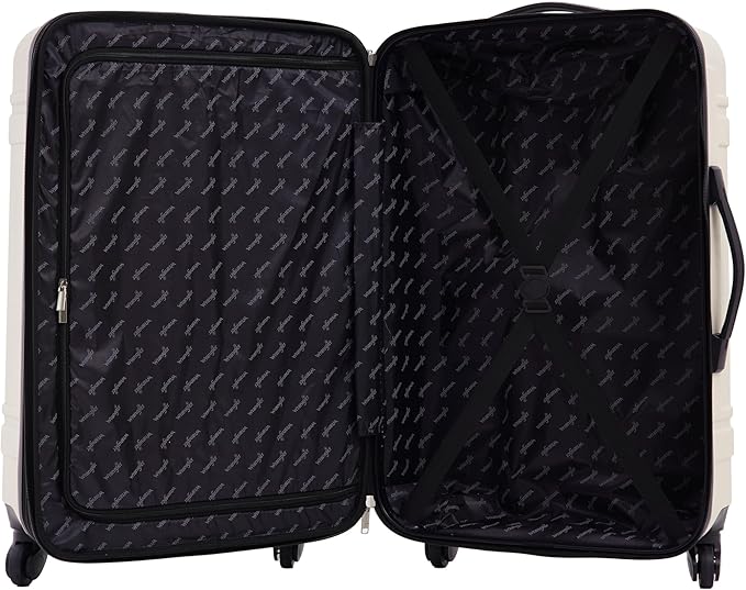 Wrangler 3 Piece Astral Travel Luggage Set, Fog