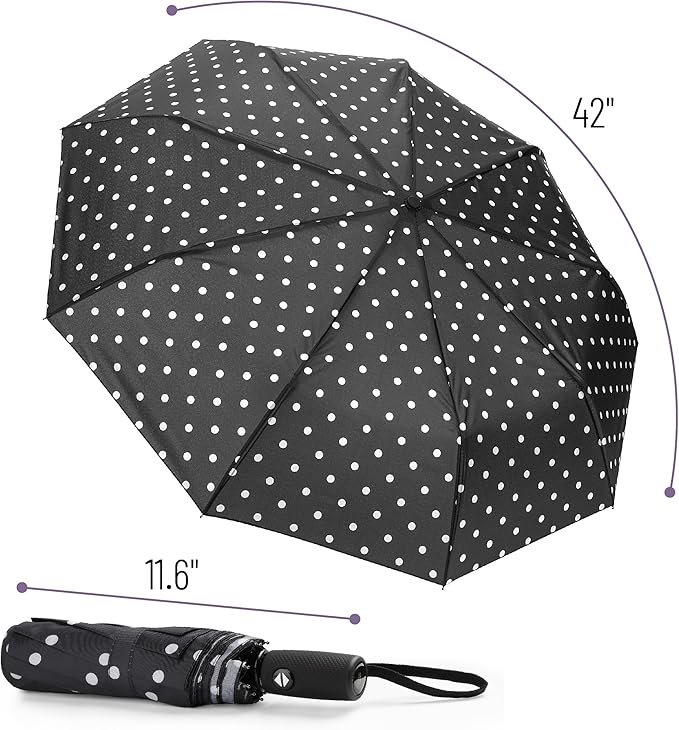Mr. Pen- Windproof Travel Umbrella, Automatic Umbrellas for Rain, Compact