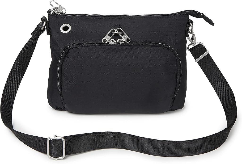 Baggallini womens Securtex Anti-theft Memento Crossbody Bag