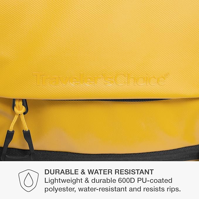 Traveler's Choice Softside Upright Wheeled Duffel Bag