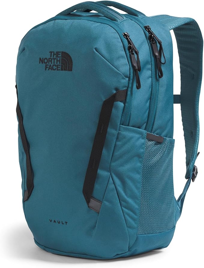 The North Face Vault Everyday Laptop Backpack - Commuter Travel Bag, Water-Repellent Finish, Spacious Compartment, Space/TNF Black, One Size
