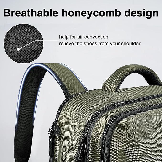 MATEIN Extra Large 45L Travel Backpack, Airline Approved Carry on Backpack with USB Port & Shoe Compartment, Water Resistant Luggage College Overnight Weekender Travel Bag Fit 18" Laptop, Green