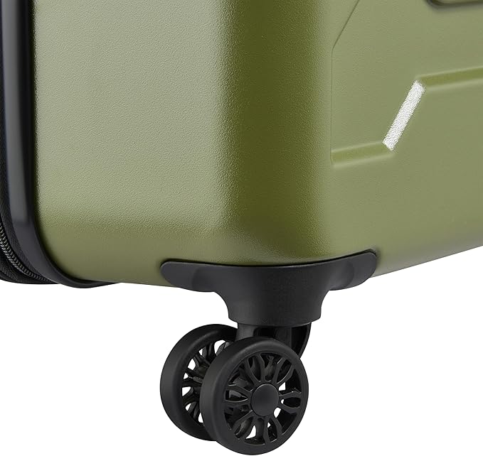 Jeep JH004C Hardside Expandable Luggage with Spinner Wheels, Avocado, 3 Piece Set 20/24/28 Inch
