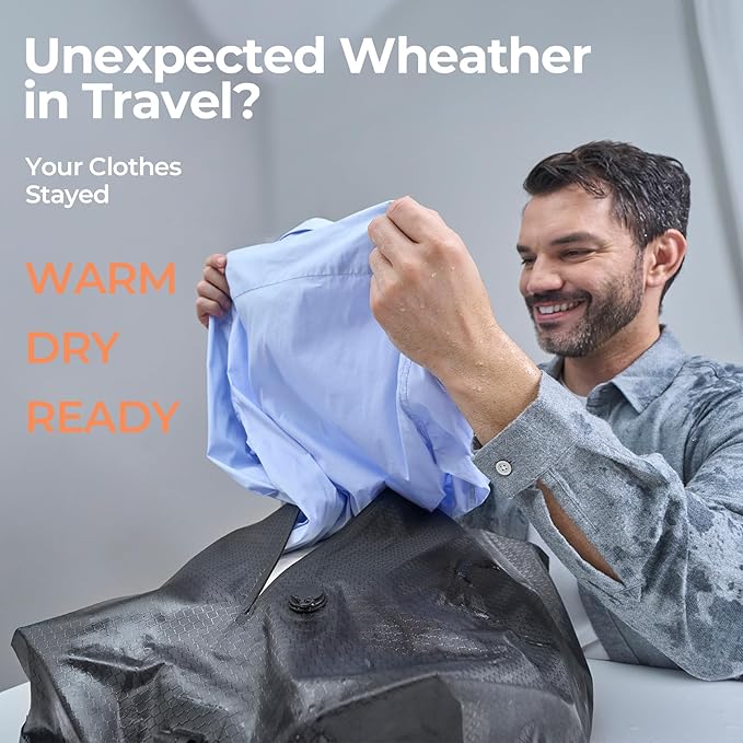 Classic Series Vacuum Bags for Travel Luggage with Wireless Pump, Compression Bags for Carry On Suitcases and Backpack, Vacuum Seal Packing cube for Cloth Packing ((2PC + PUMP Gray & Green)