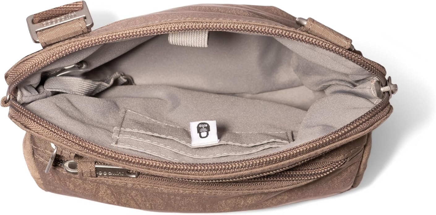 Baggallini womens Securtex Anti-theft Crossbody