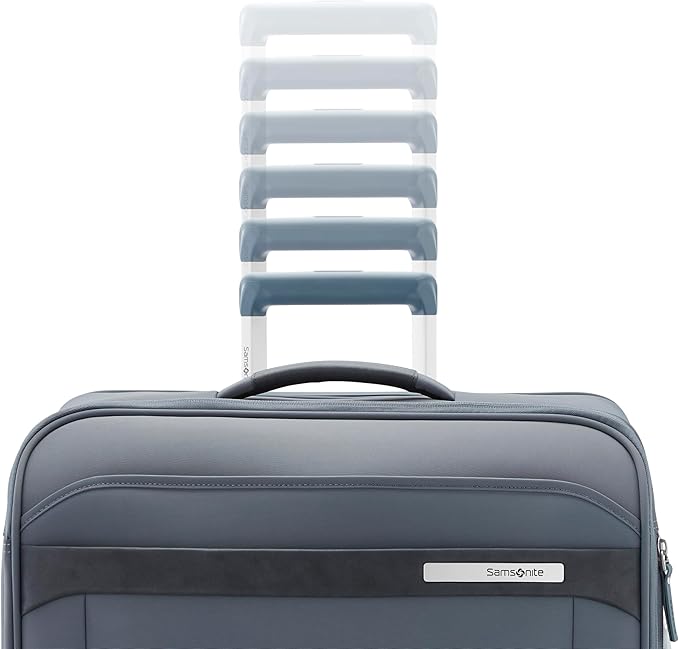 Samsonite Elevation Plus 22-Inch Carry-On - Expandable Softside Spinner Luggage - Cypress Green