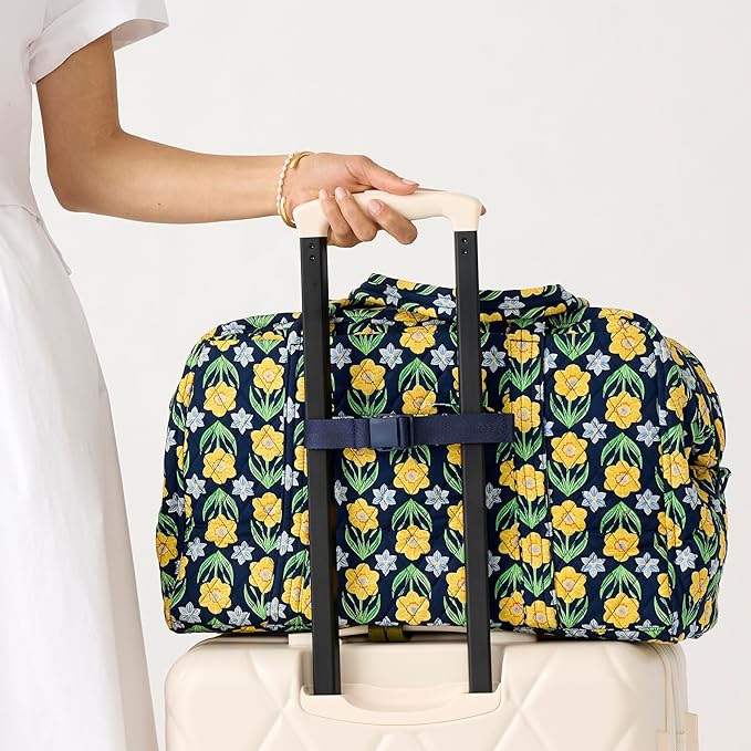 Vera Bradley Women's Miramar Weekender Travel Bag - Premium Cotton