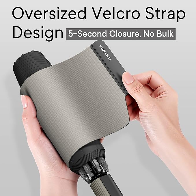 QWB TUMAAOTU Lightweight Compact Inverted Umbrella Windproof Auto Open Close – 5-Second Quick Fold Design for Women & Men, 8 Ribs Strong Travel Umbrellas for Rain & Sun, Fits Backpack & Car