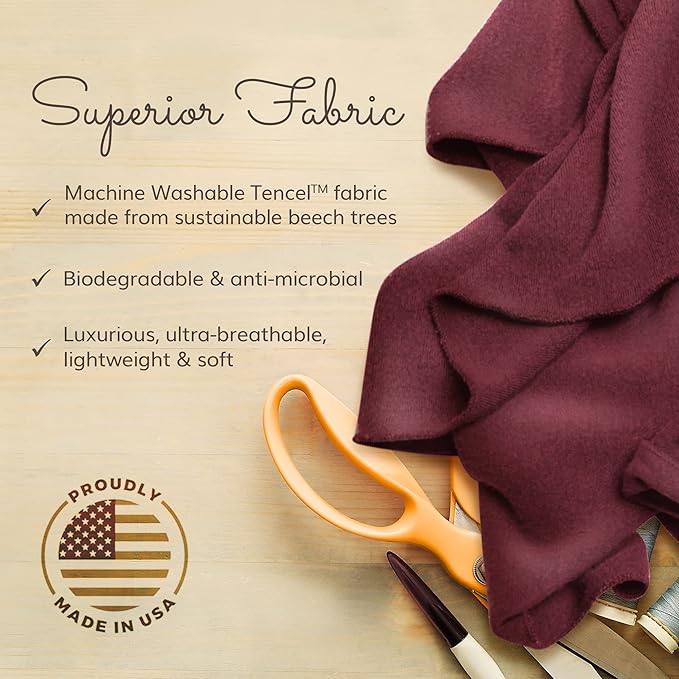 Happyluxe Travel Shawl Wraps for Women - 68x35in Wrap. Lightweight Pashmina, Airplane Travel Blanket Scarf. Made In USA