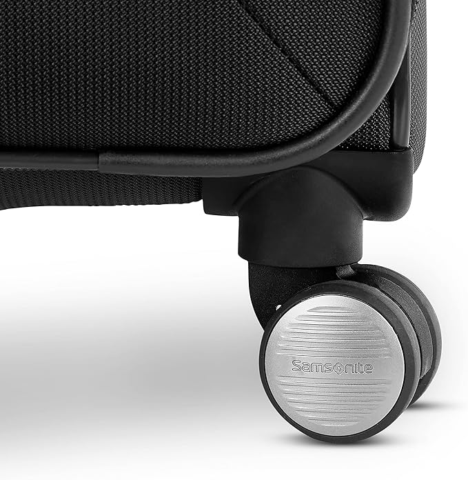 Samsonite Ascella 3.0 Softside Expandable Luggage with Spinner Wheels, CO EXP Spinner, Black