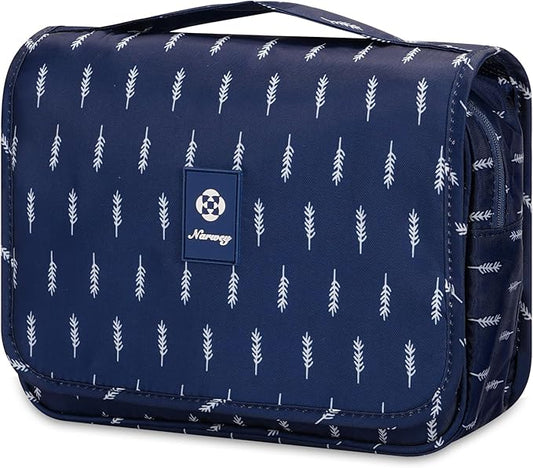 Narwey Small Hanging Travel Toiletry Bag for Women, Travel Bag for Toiletries, Makeup Bag Organizer Make Up Bags Cosmetic Bags for Girls