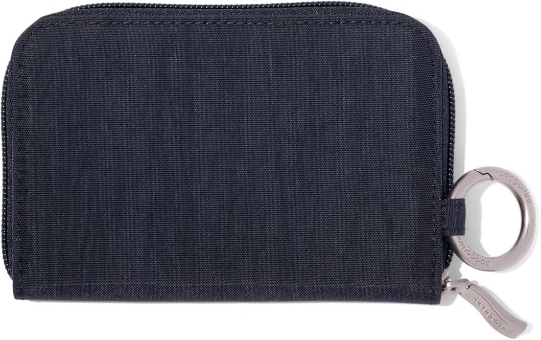 Baggallini Deluxe Card Case - Lightweight 5.5"x3.3" RFID Protected Womens Wallet Card Holder