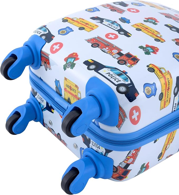 Travelers Club 5 Piece Kids' Luggage Set, First Responders