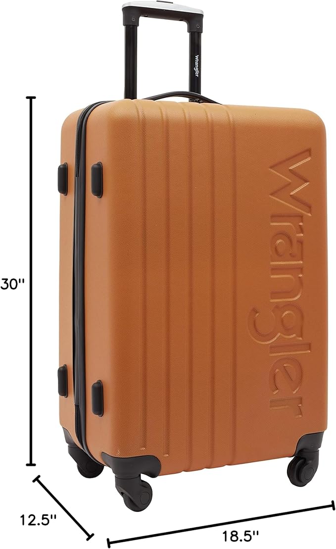 Wrangler Quest Luggage Set, Maple Autumn, 3 Piece Set (30"/26"/22")