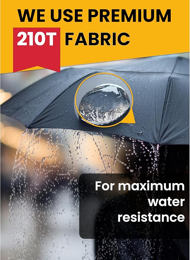 Raintrend Windproof Travel Umbrellas for Rain Automatic +10% Bigger Canopy Strong Frame Compact Folding Portable Umbrella for Women Men Backpack Purse