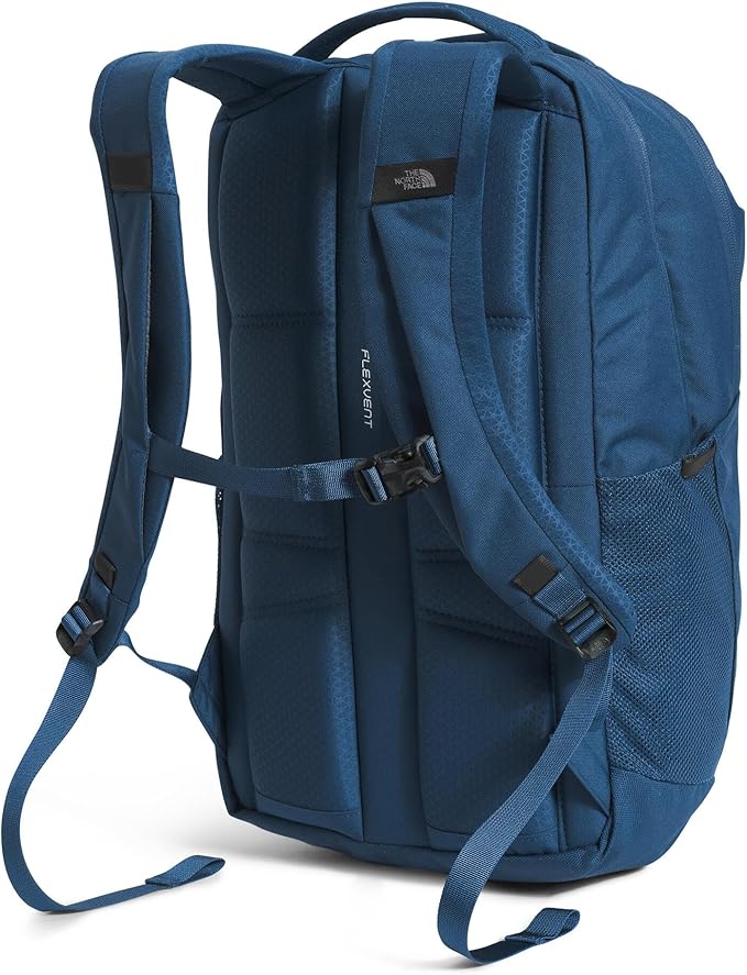 The North Face Vault Everyday Laptop Backpack - Commuter Travel Bag, Water-Repellent Finish, Spacious Compartment, Shady Blue/TNF White-NPF, One Size