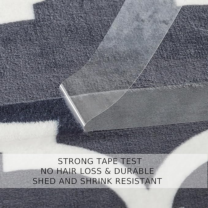 Gray Pattern Queen Size Blanket,90x90 Inches Microfiber Soft Cozy Fluffy Warm Hand Made Queen Throw Blankets for Queen Full Bed,Couch, Sofa, Chair, Camping, Picnic,Grey and White