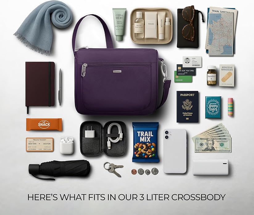 Travelon Anti-Theft Classic Small East/West Crossbody
