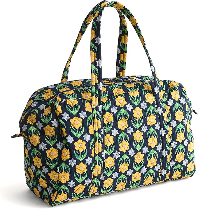 Vera Bradley Women's Miramar Weekender Travel Bag - Premium Cotton
