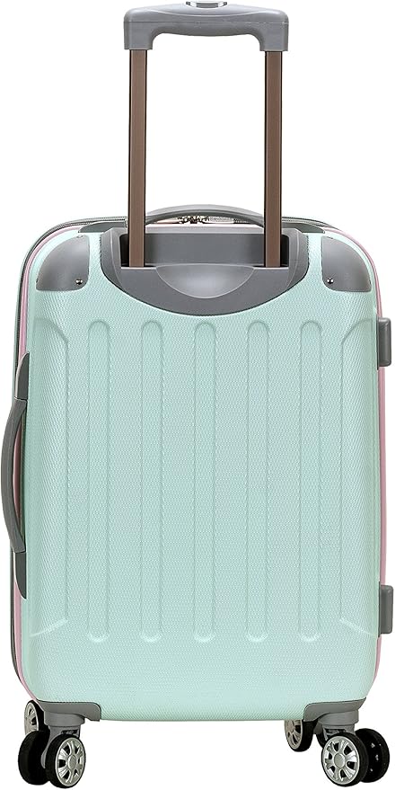 Rockland London Hardside Spinner Wheel Luggage, Mint, Carry-On 20-Inch
