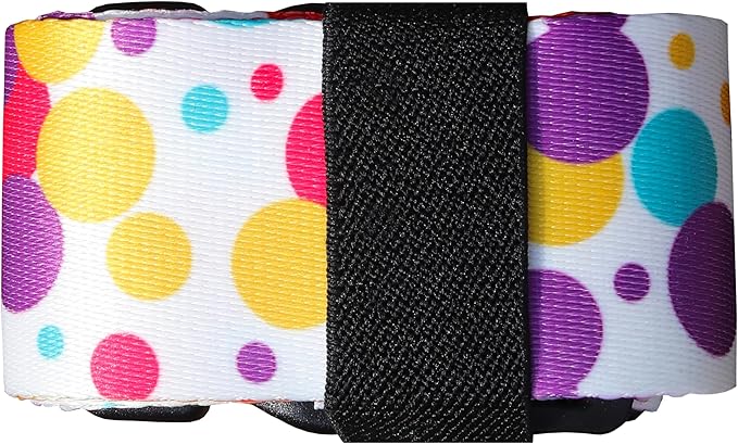 Luggage Straps for Suitcases TSA Approved Easy Pack Organized Suitcase Strap, Luggage Strap, Luggage Belt Strap, Bag Straps for Luggage. Buckle Straps Travel Accessories (Colorful Dot)