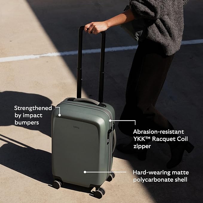 Bellroy Transit Carry-On (41L carry-on luggage, with hard shell and removable packing cells) - Black