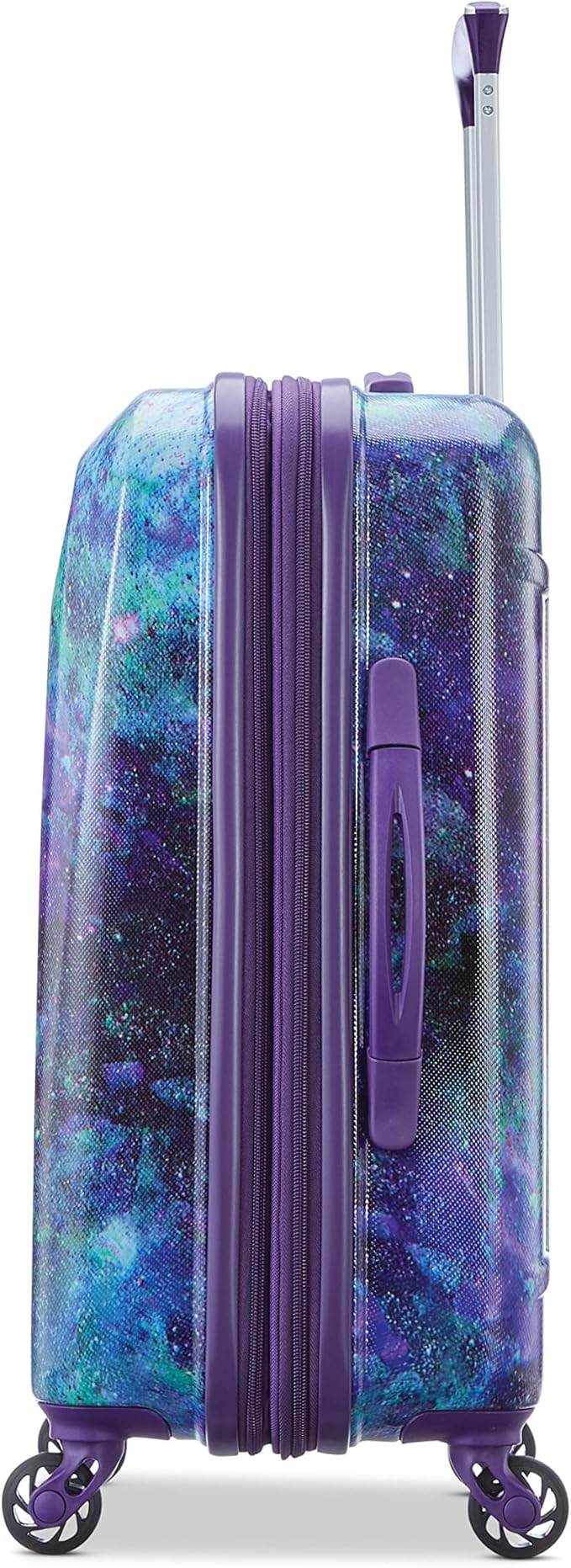 American Tourister Moonlight Hardside Expandable Luggage with Spinner Wheels, Cosmos, Carry-On 21-Inch