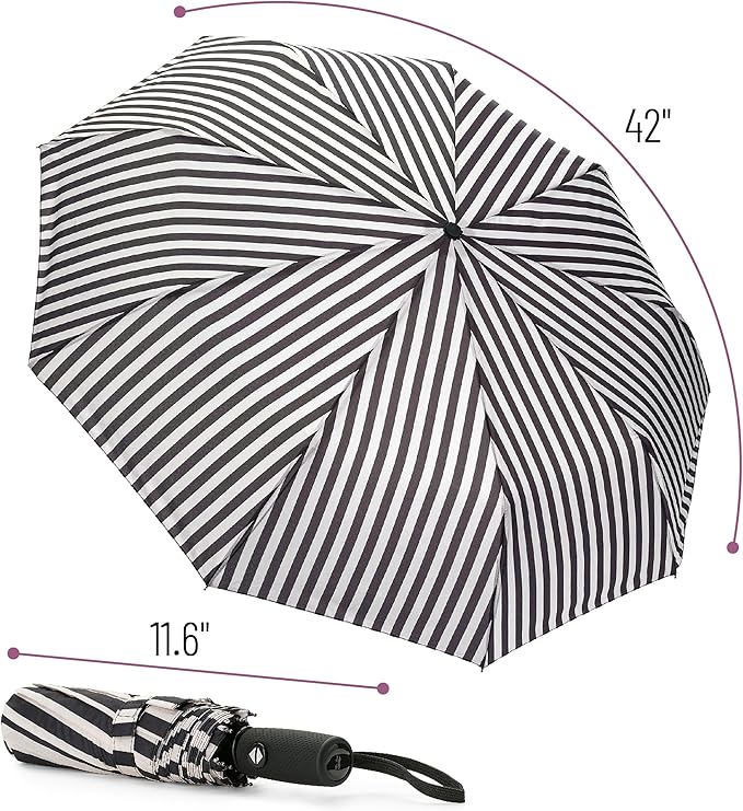 Mr. Pen- Windproof Travel Umbrella, Automatic Umbrellas for Rain, Compact