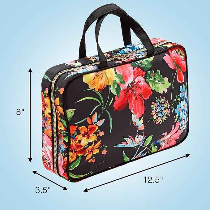 Conair Travel Toiletry Bag - Makeup Bag - Cosmetic Bag -Travel Makeup Bag