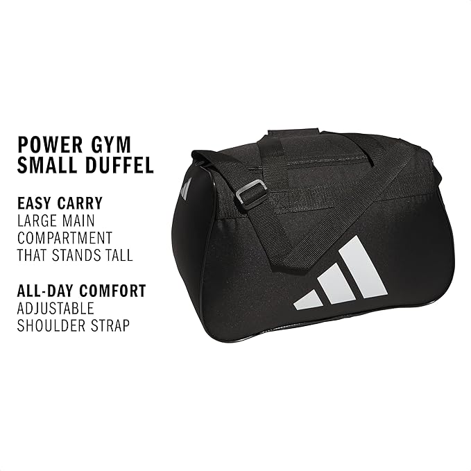 adidas Unisex Diablo Small Duffel, Sports Duffle Gym Bags for Men or Women, One Size