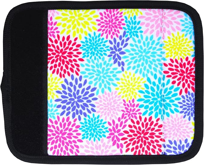 5 Pack Neoprene Luggage Handle Wraps for Suitcase Travel Luggage Tags/Identifiers/Marker/Grips